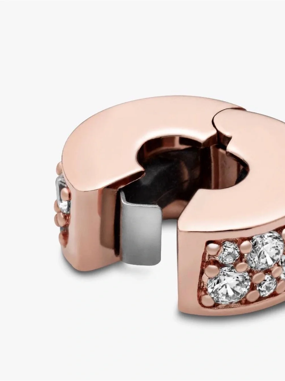 Pandora Clear Pave Clip Charm